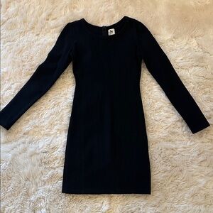 L'AGENCE Classic Black Dress